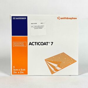 Acticoat 5* 5cm 1ks antimikrobiální obvaz s nanokrystalickým stříbrem